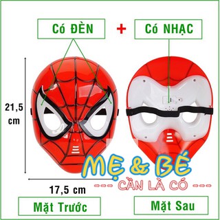Đồ Chơi Mặt Nạ Người Nhện Có ĐÈN và NHẠC