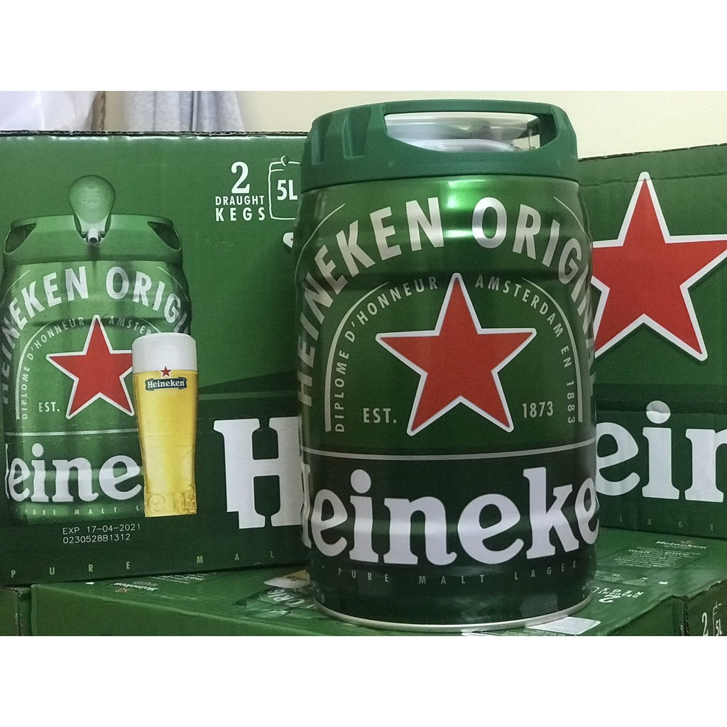 Bia Bom Heineken 5 Lít