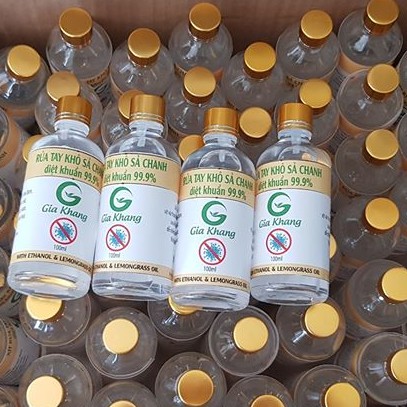 NƯỚC RỬA TAY KHÔ CHANH SẢ DIỆT KHUẨN 100ml | BigBuy360 - bigbuy360.vn