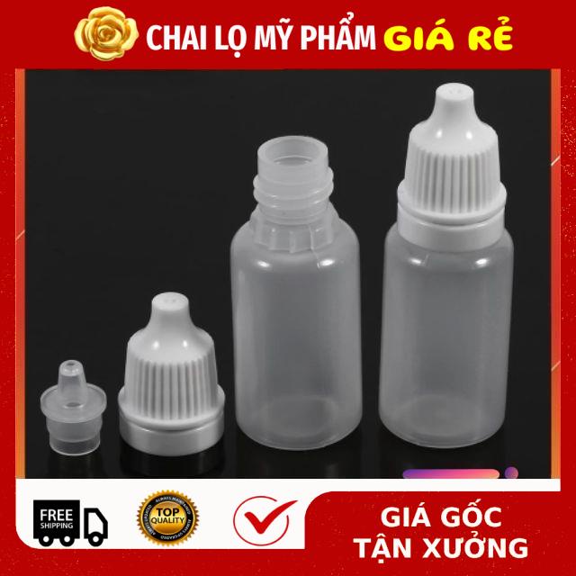 Lọ chai nhựa 5ml,10ml,20ml,30ml,50ml Granty chiết mỹ phẩm, dung dịch, phụ kiện du lịch