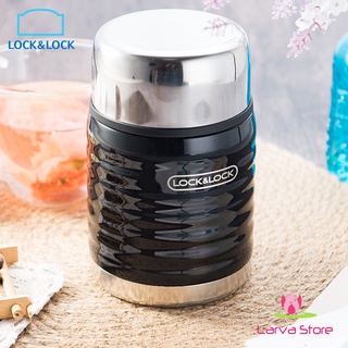 Hộp Giữ Nhiệt Đựng Thức Ăn Lock&Lock LHC8027BLK 550ml - Larva Store