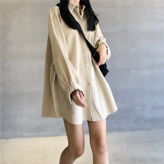 kèm ảnh thật-áo sơ mi buông 1311