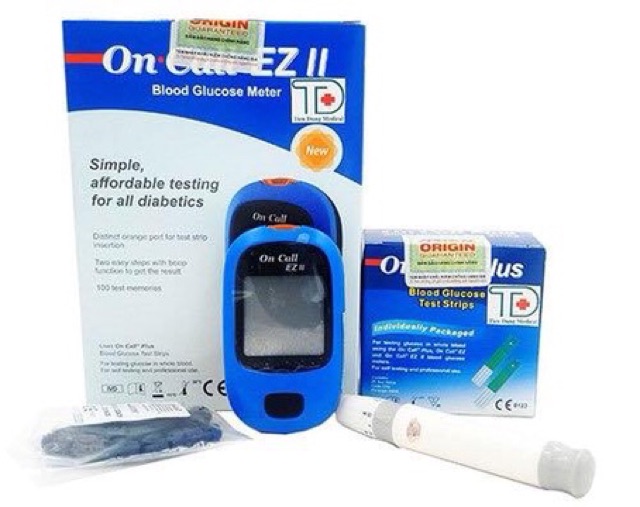 Máy đo đường huyết ON CALL EZ II (không kèm que)