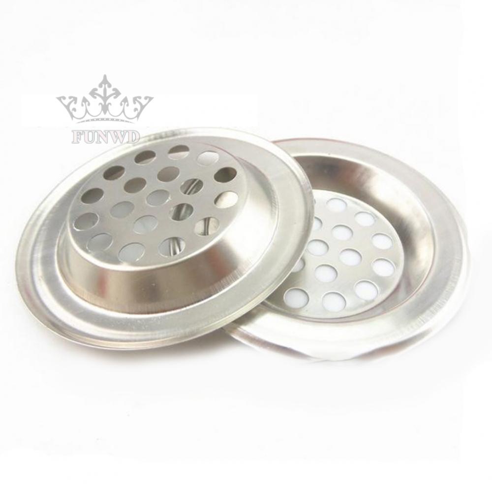 1 dụng cụ lọc rác hình tròn 60mm bằng thép không gỉ