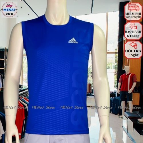 Áo ba lỗ nam Ép vân Áo thun nam 3 lỗ Tanktop sát nách thể thao chất vải co dãn mềm mịn- MEN87_Store