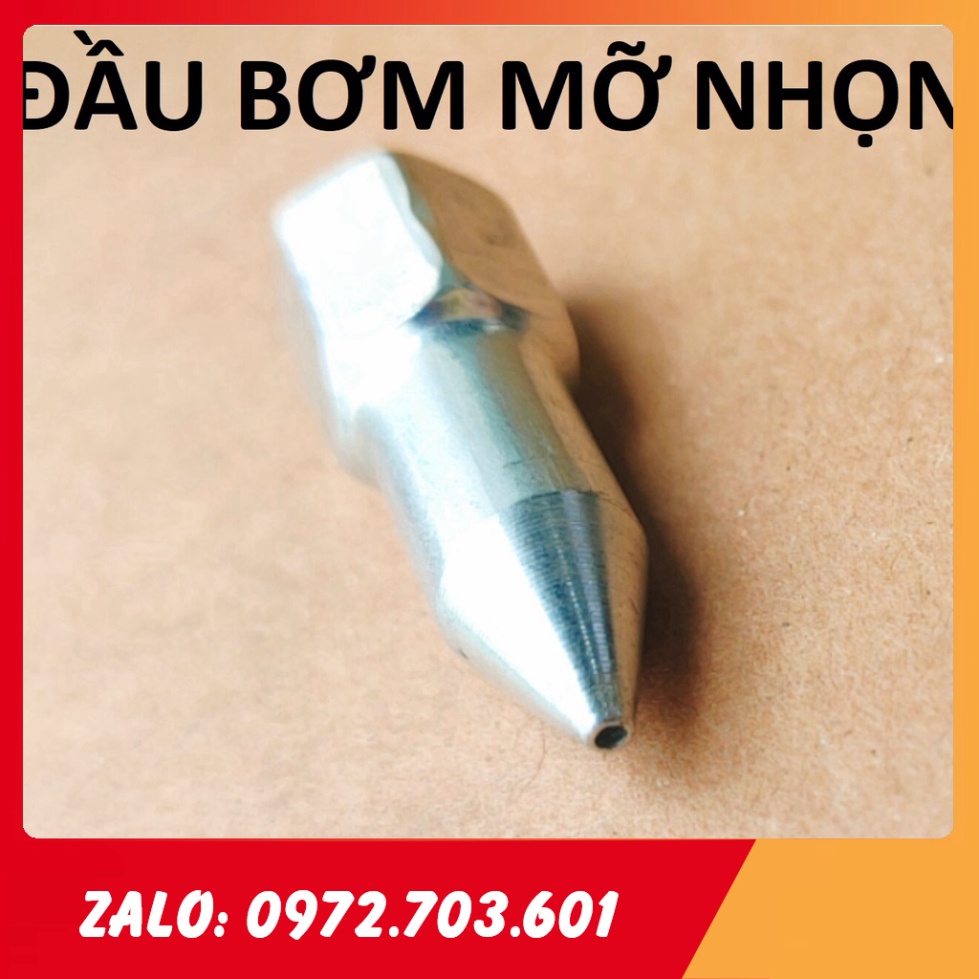 Đầu bơm mỡ nhọn loại phổ thông, lắp bơm mỡ cầm tay