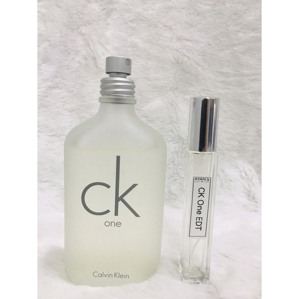 Mẫu thử - Nước hoa unisex Calvin Klein CK One EDT 10ml