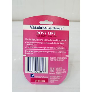 Son Sáp Dưỡng Môi VASELINE Lips 7g