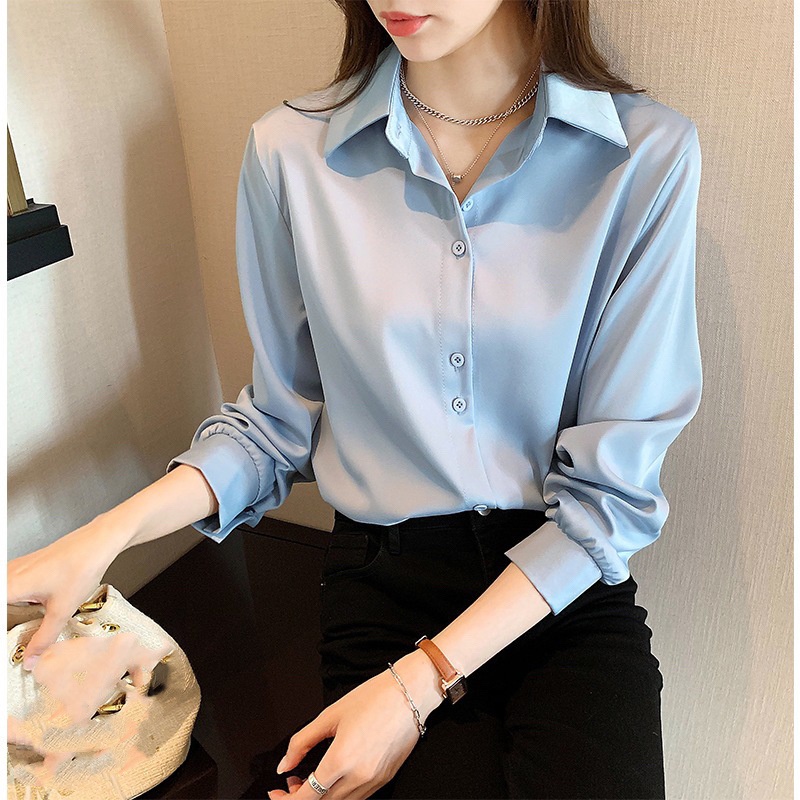 Áo sơ mi IELGY vải voan thời trang mùa hè cho nữ