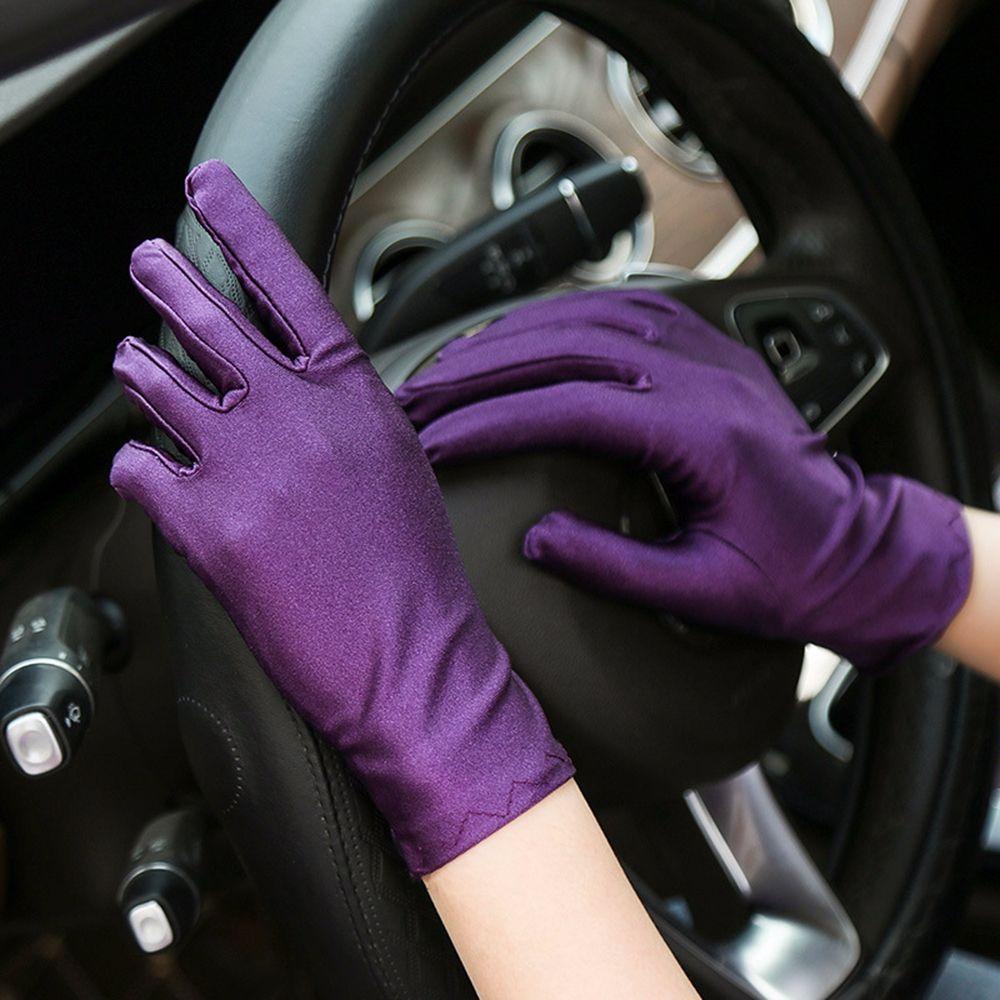 Găng Tay Lái Xe Chống Tia Cực Tím Thoáng Khí Thiết Kế Đơn Giản