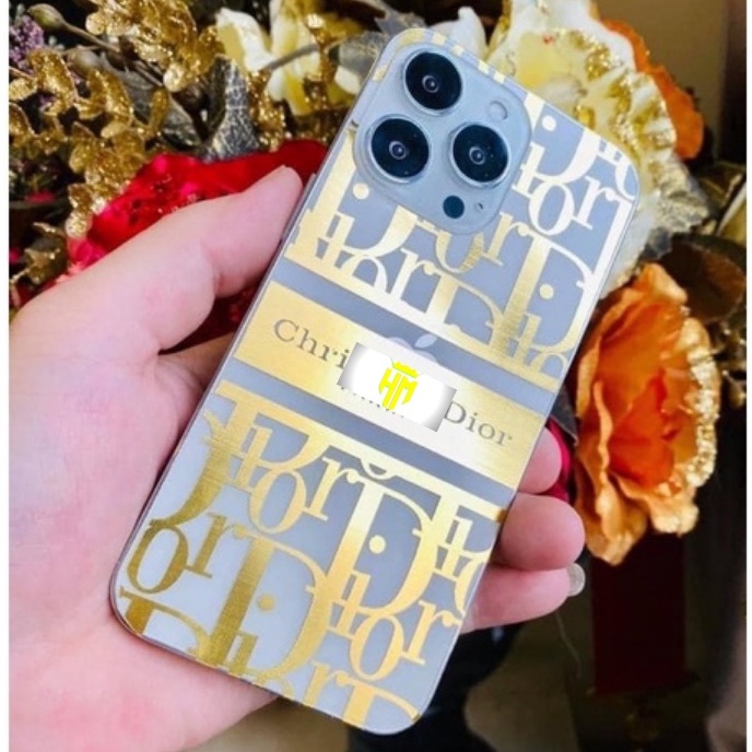 Miếng dán PPF iphone mạ vàng 24k  ,skin 3 lớp chống xước cho ip 11 promax, 12 promax, 13 promax