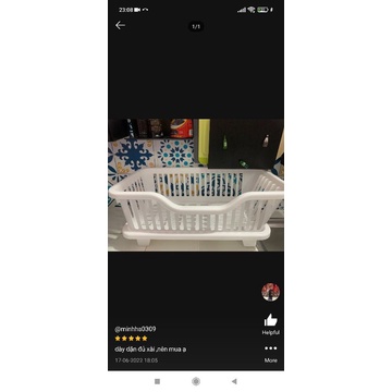 Giá úp bát đĩa nhựa Homestar có đường thoát nước