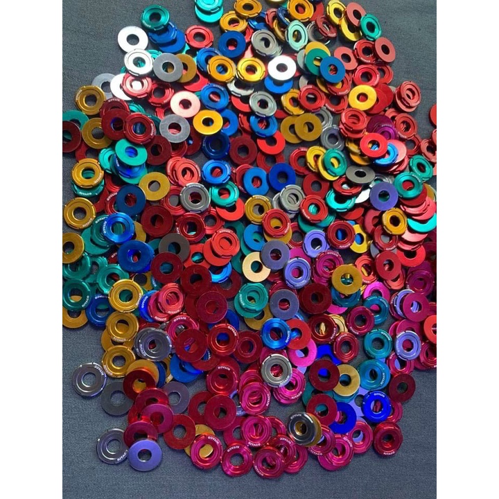 Lông Đền Nhôm CNC Kitaco 6li / 8li / 10li / 12li