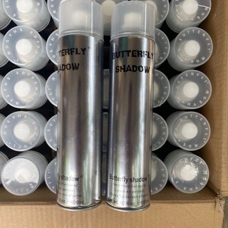 Gôm keo xịt giữ nếp tóc cao cấp Butterfly Shadow size lớn 600ml (hàng chính hãng)