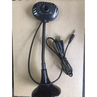 (HÀNG CHUẨN LOẠI 1)  Webcam cổ cao có mic, có đèn, sắc nét