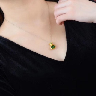 Mới vòng cổ Bạc 925 Mặt Hình Chiếc Ví Đơn Giản Cổ Điển