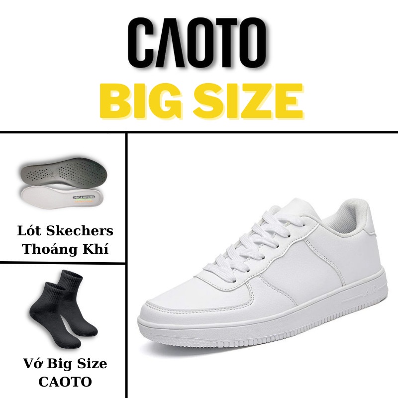 Giày Thể Thao Nam Big Size Lớn Trắng Full Wreck One - Giày Thể Thao Nam Big Size 45 46 47 48