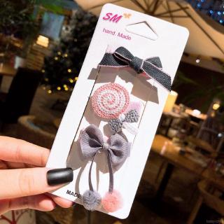 Set 4 kẹp tóc xinh xắn cho bé gái