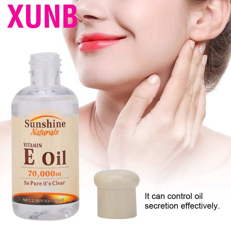 xunb Tinh dầu vitamin E dưỡng ẩm làm trắng chăm sóc da 75ml | BigBuy360 - bigbuy360.vn