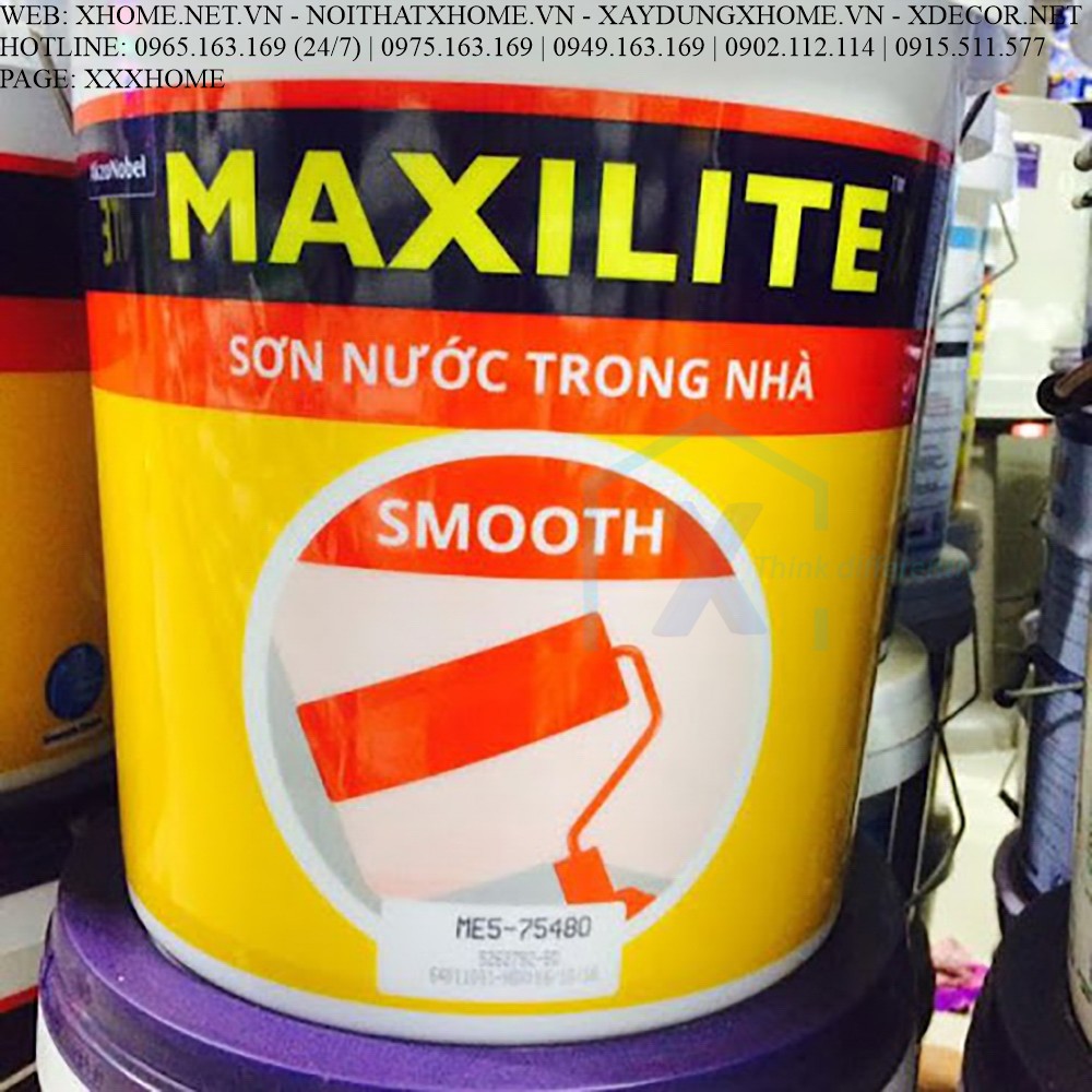 X HOME - Sơn DULUX - MAXILITE Sơn Nước Trong Nhà Maxilite Smooth💥NHẬN HÀNG TẠI NHÀ MÁY💥Giao hàng Toàn quốc - Ckhấu cao