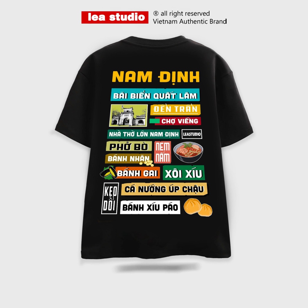 Áo Thun Nam Định Unisex Basic Tee phông trơn nam nữ