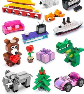 Bộ lego xếp hình