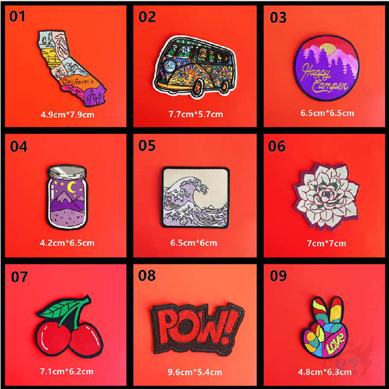 1 Sticker Ủi Thêu Chữ There Is No