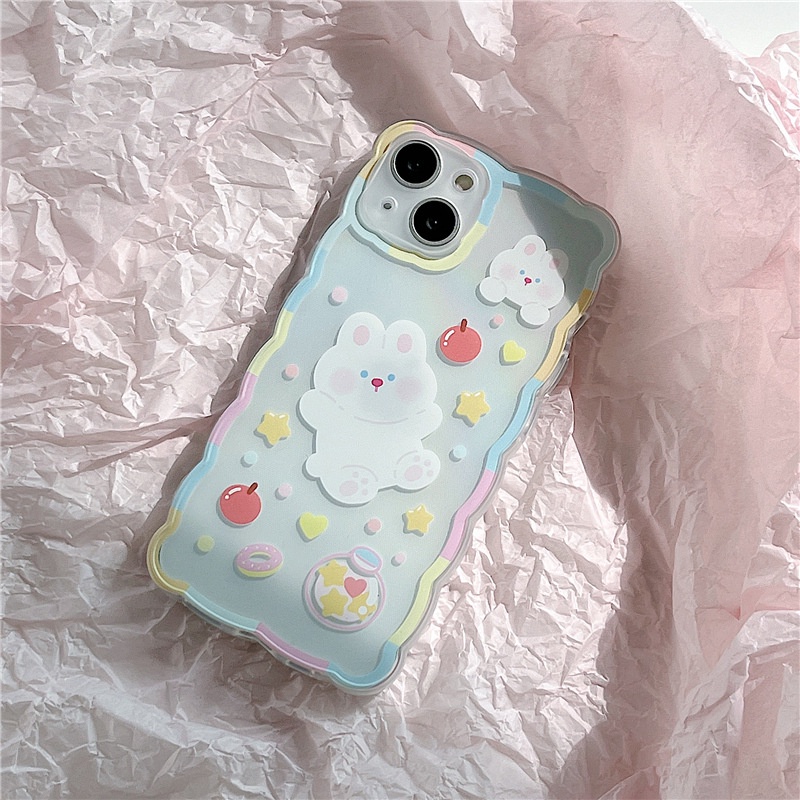 Ốp lưng iphone ốp Điện Thoại Trong Suốt Chống Sốc In Hình Sóng Lớn Cho iPhone 14 13 12 11 PROMAX XS XR XSMAX SE2020 6 7 8PLUS