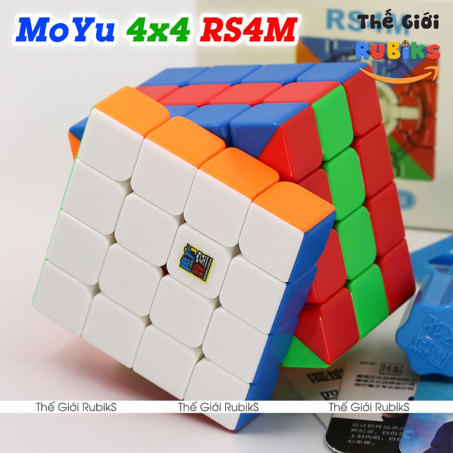 Rubik 4x4 MoYu RS4M 2020 Có Nam Châm
