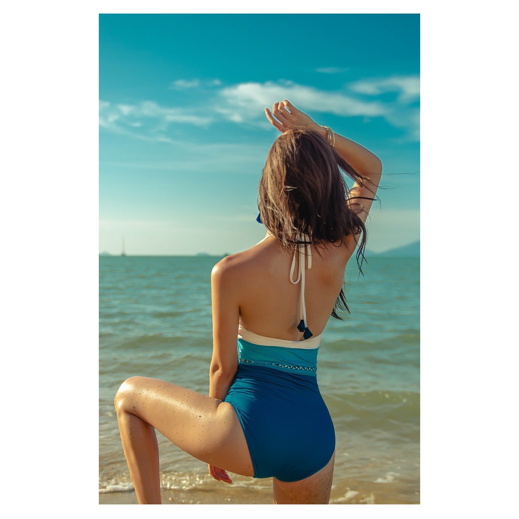 Đồ bơi nữ một mảnh màu 3 tầng kèm dây phụ kiện cột eo quyến rũ, gợi cảm SW1M013 | BigBuy360 - bigbuy360.vn