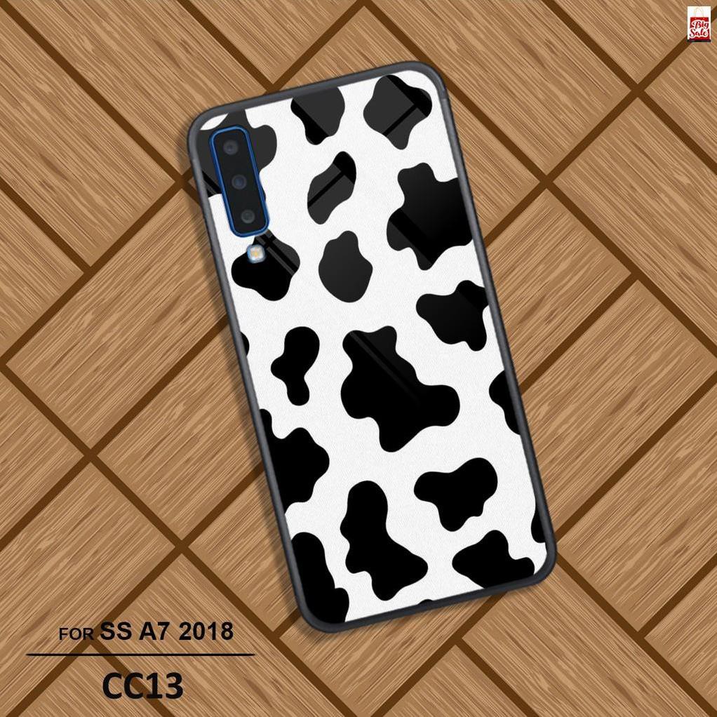 Ốp Samsung A6/A7/A8/A9-2018/A750-Ốp lưng điện thoại Samsung mẫu bò sữa/jorojump/supeme đẹp