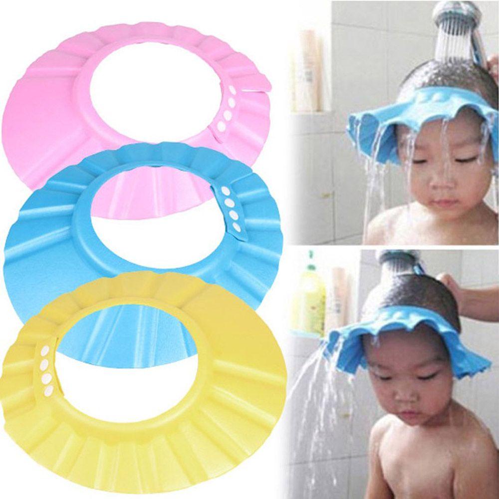 1 Mũ Trùm Đầu Khi Tắm Mềm Mại Bảo Vệ Tóc Khi Gội Đầu Cho Bé