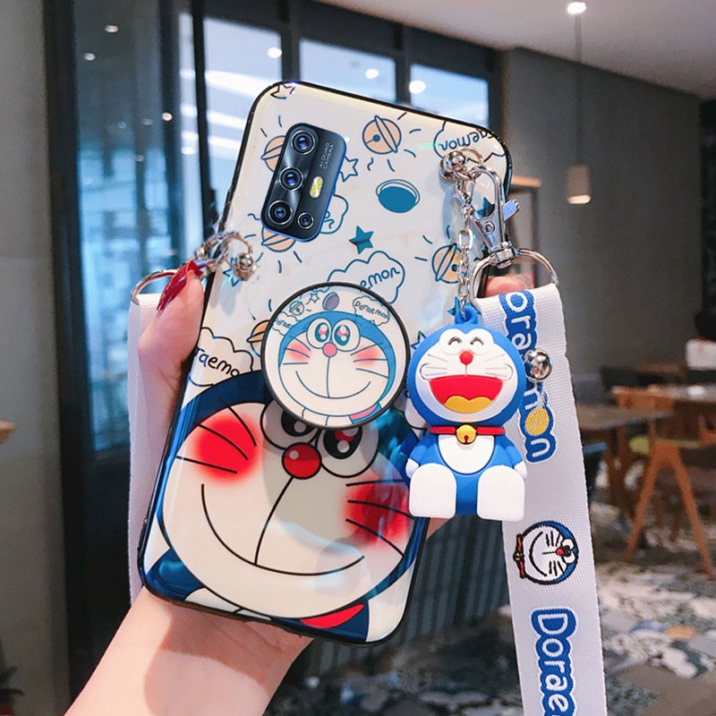 Ốp Điện Thoại Họa Tiết Doraemon Cho Vivo Y20S (G) Y20S Y12S Y20 2021 V20 Pro Se V17 V19 V20Se V17