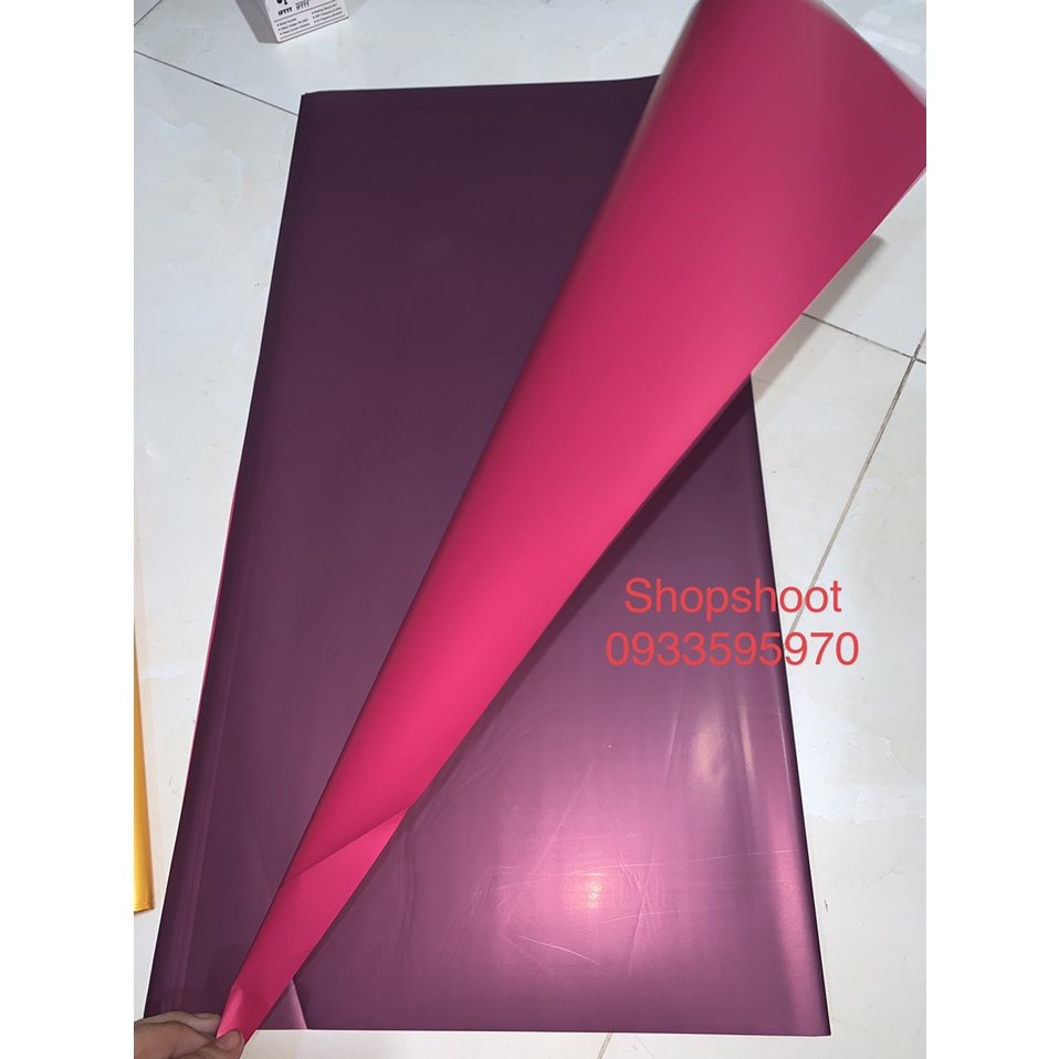 GIẤY BÓ HOA 2 MẶT