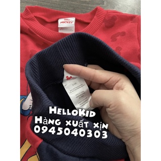 Bộ nỉ nhiều hình Mickey donal