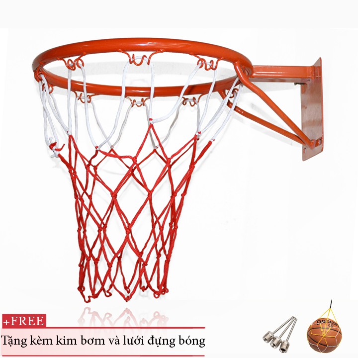 Bộ bóng rổ và khung Keen Store có kèm theo kim bơm và lưới