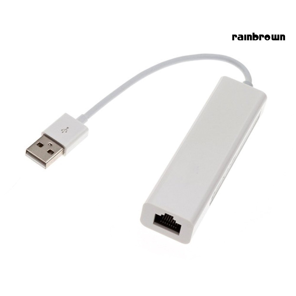 Bộ Chia 3 Cổng Usb 2.0 Rj45 Lan Cho Mac Ios Android