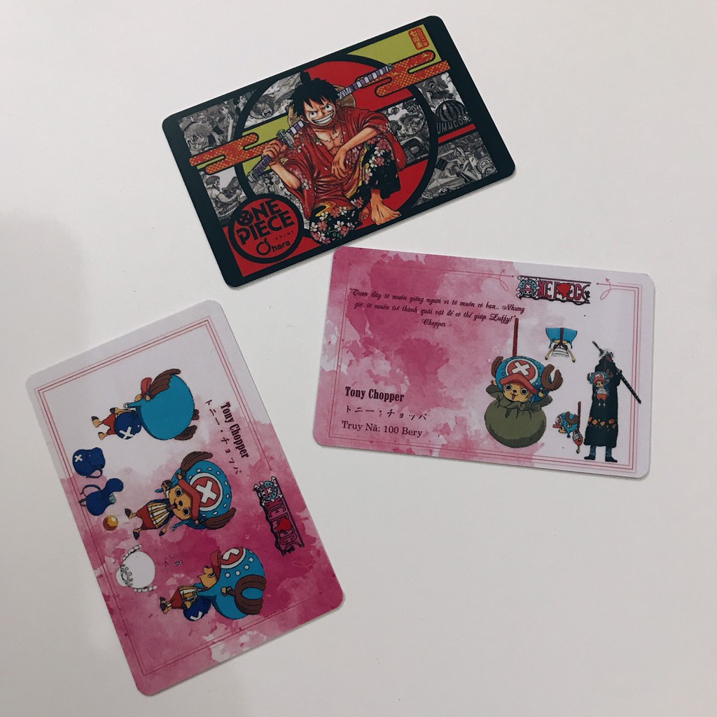 Thẻ Card Anime - thẻ nhựa Pvc hình các nhân vật trong truyện tranh One piece _ Ohara