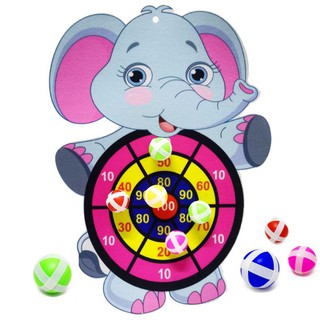 Bảng ném bóng dính, đồ chơi phí tiêu cho bé