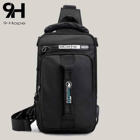 Túi đeo chéo nam vải Polyester kháng nước đa chức năng - Túi nam, balo đeo chéo mini TC60 | BigBuy360 - bigbuy360.vn