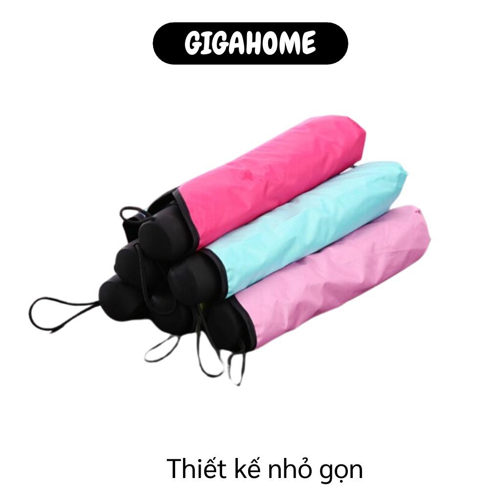 Ô Dù Đi Mưa Gấp Gọn GIGAHOME Nổi Hoa Văn Khi Dính Nước Độc Đáo 2783
