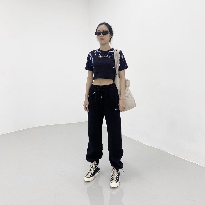 Áo thun croptop nữ ORPHIC/Thunderous Croptop