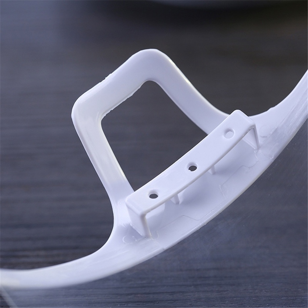 10pcs Disposable Restaurant Servant Anti Fog Plastic Mouth Mask Transparent Shield Mask for Catering Food