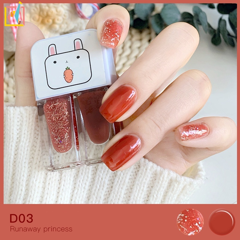 [Hàng mới về] Lọ sơn móng tay dạng lột độc đáo trẻ trung 8ml