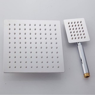 Combo Bát sen to + bát sen nhỏ vuông Inox 304 bóng