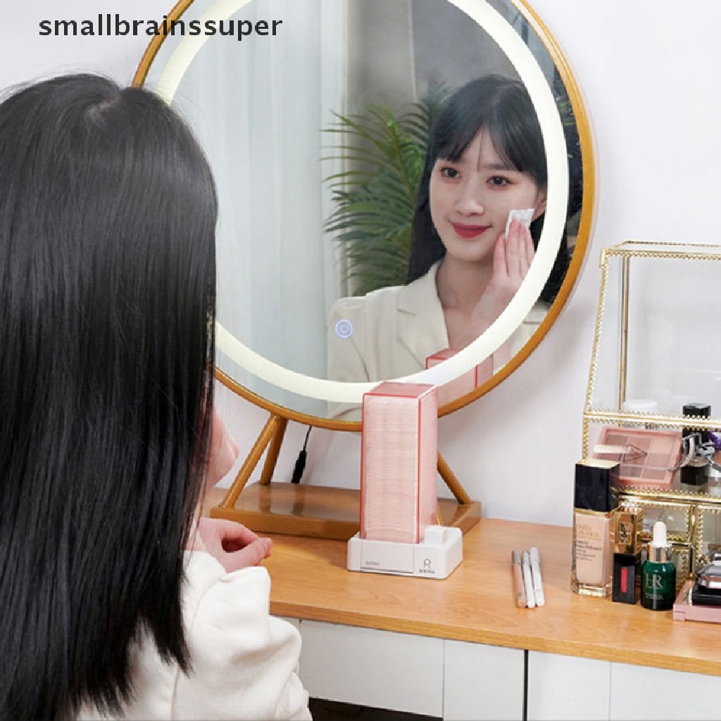 Hộp Đựng Bông Tẩy Trang Tự Động Chống Bụi SBS