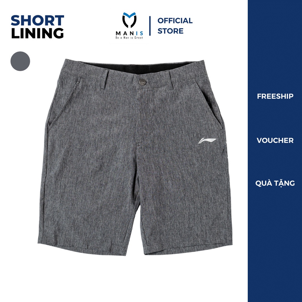 Quần Short Nam, Quần short Golf Lining Co Dãn Cao Cấp MANIS