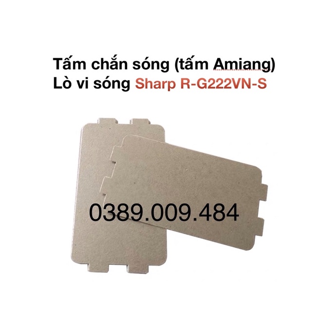 1 tấm chắn sóng lò vi sóng Sharp R-G222VN-S chính hãng