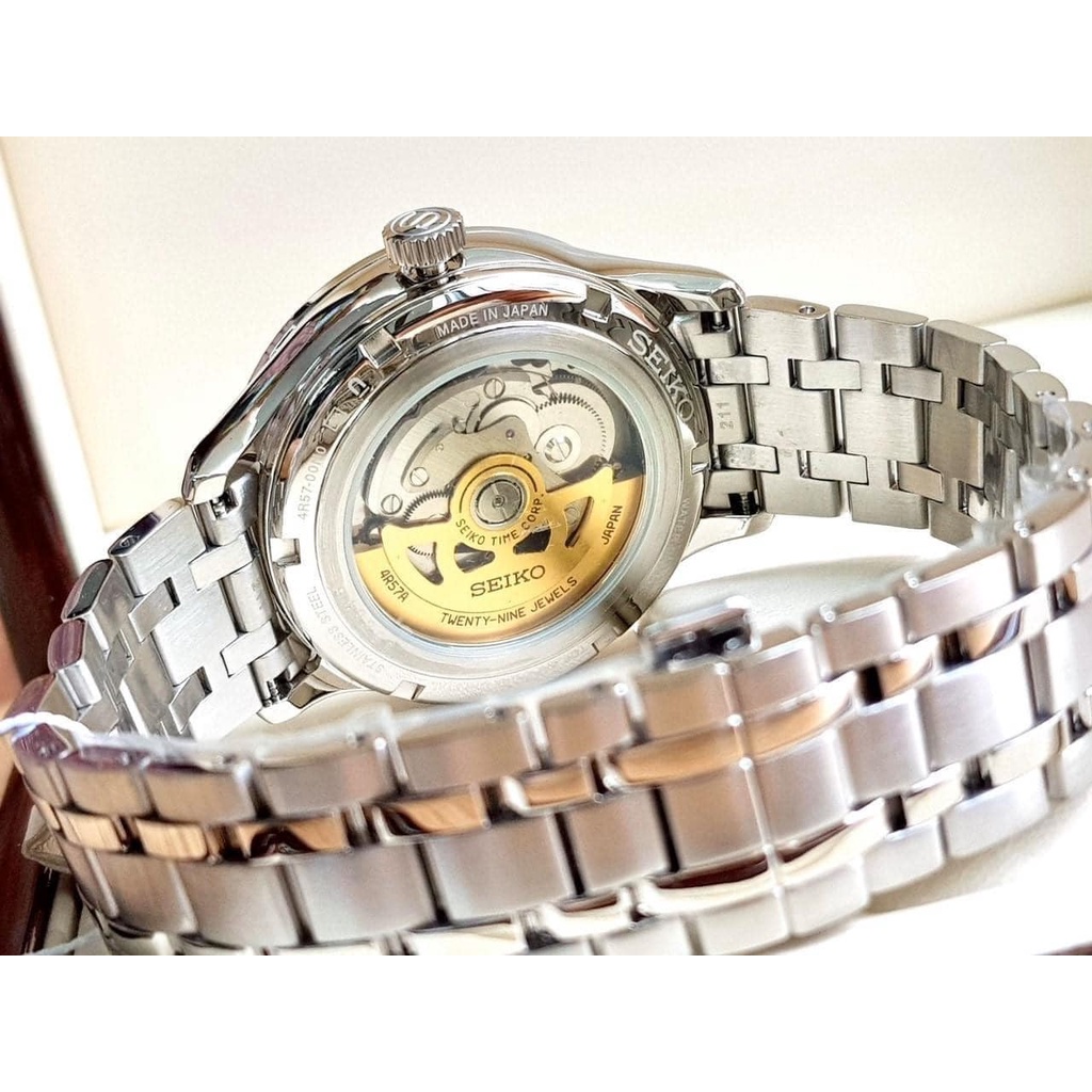 Đồng hồ nam chính hãng Seiko Automatic Presage Limit SSA397J1  - Máy cơ tự động - Kính cứng - Made in Japan