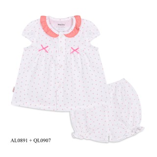 Áo Bé Gái Tay Con BabyOne AL0891
